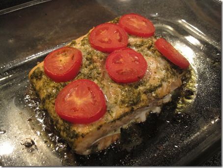 Pesto Tomato Salmon