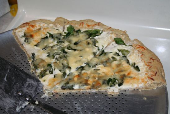 Spinach Pizza