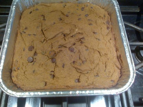 Gluten Free Chocolate Chip Pumpkin Spice Bars