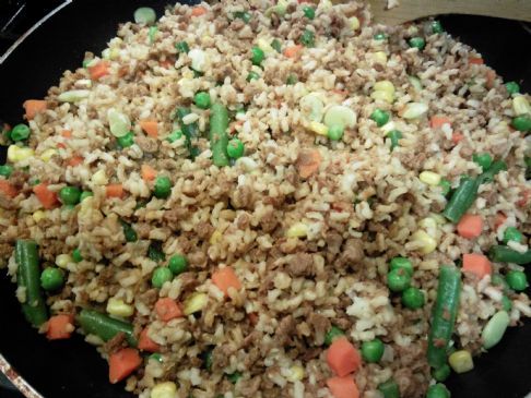 Vegetarian Fried Rice - with 