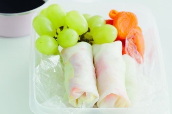 Chicken Salad Rice Paper Rolls