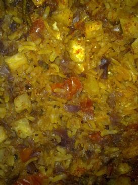 Cabbage-Potato pulao