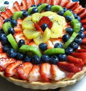 Tofu Fruit Tart