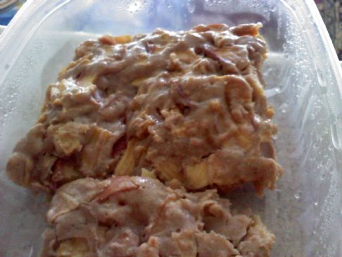 Soo moist apple cake/bars/bread lol