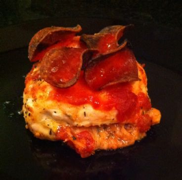 Pizza Stuffed Chicken Breast