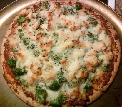 Veggie & Chicken Pizza