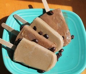 Mocha Cheesecake Popsicles