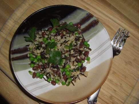 Mexican Rice & Black Bean Salad