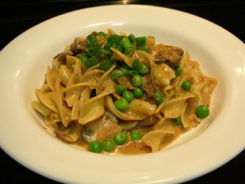 Vegan Mushroom Stroganoff