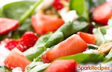 Strawberry Spinach Salad