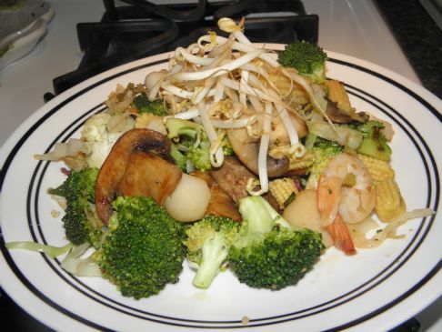 Shrimp Stirfry