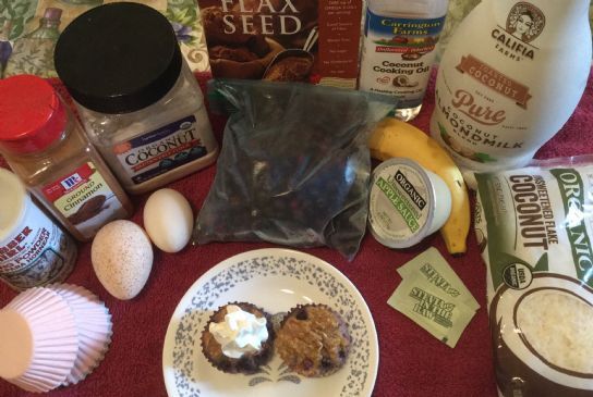 Blueberry Coconut Muffins