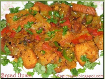 Bread Upma