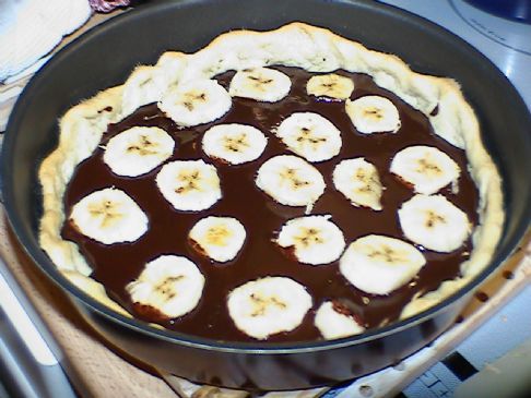 Banana chocolate pie