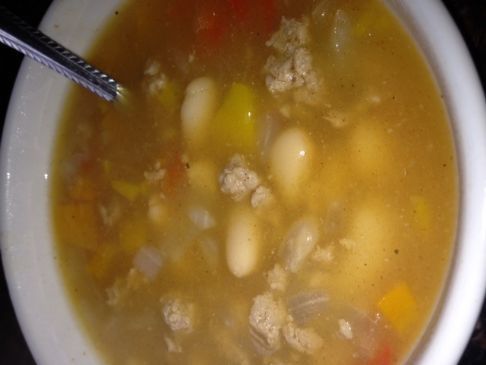 Turkey and White Bean Soup 