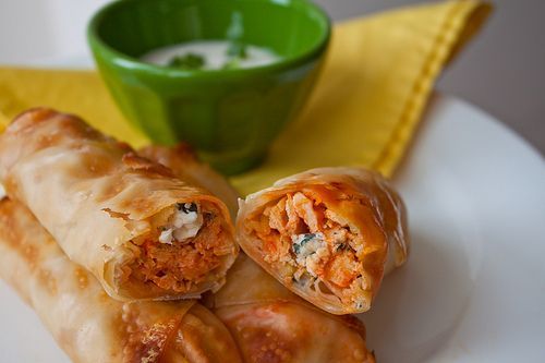 Buffalo Chicken Rolls