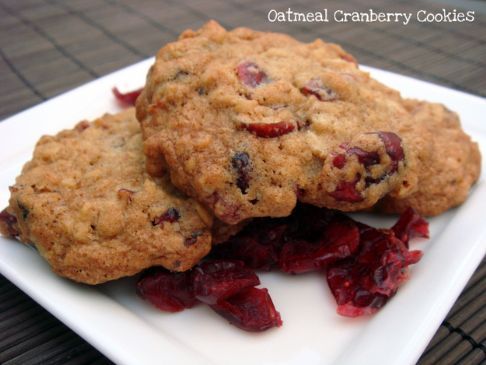 Oatmeal Cranberry Cookies