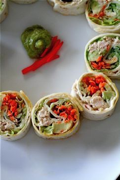 California Style Tuna Salad Rolls