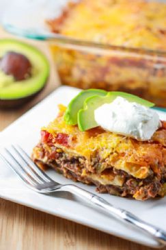 Turkey Taco Casserole