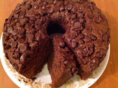 Banana Chocolate Cake, Vegan