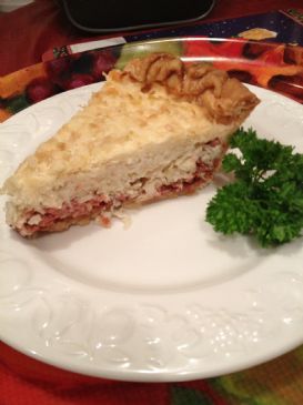 Altdeutscher Sauerkraut-Kuchen (German Sauerkraut Pie) 