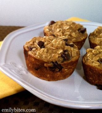 Banana Chocolate Chip Baked Oatmeal Singles