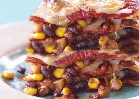 Vegetarian Times Tortilla Lasagna