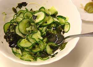 HCG Phase 2 - Sunomono (Japanese Cucumber Salad)