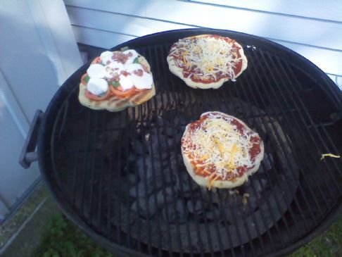 Grilled Pizza