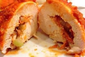 Buffalo Stuffed Chicken Breasts