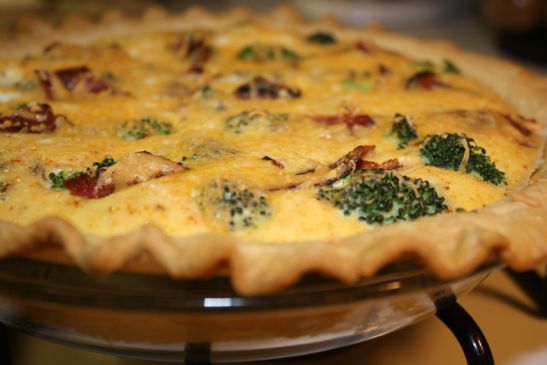 Broccoli Bacon Quiche