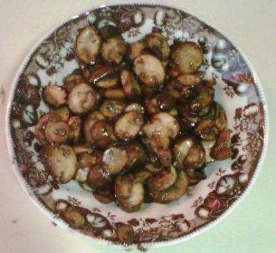 sauteed bella with garlic