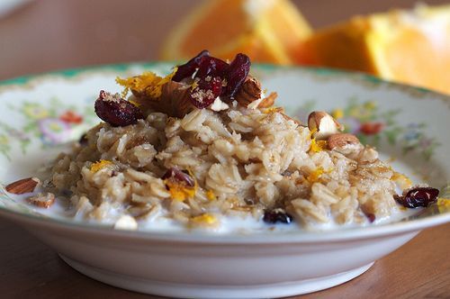 Cranberry Almond Quick Oatmeal Mix