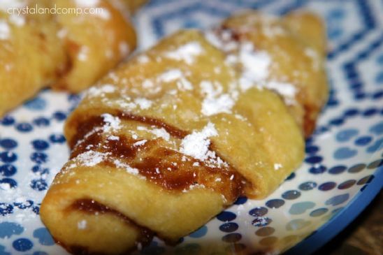 Apple Butter Crescent Rolls