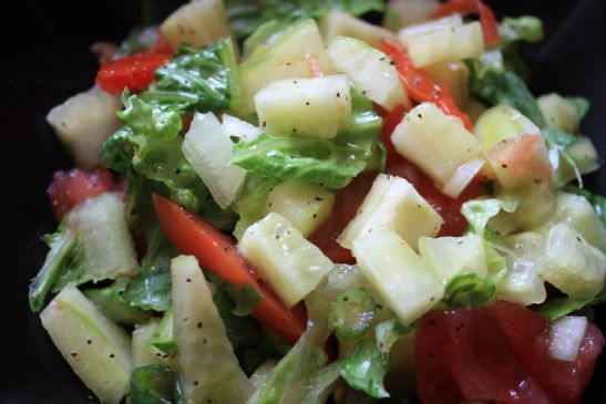 Simple Delicious Salad Recipe SparkRecipes