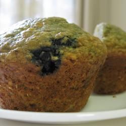 Health Nut Blueberry Muffins