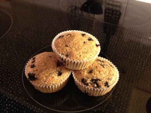 Delicious low calorie blueberry muffins