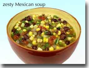 Zesty Mexican Soup