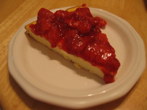 Strawberry Ricotta cheese cake (losingjess)