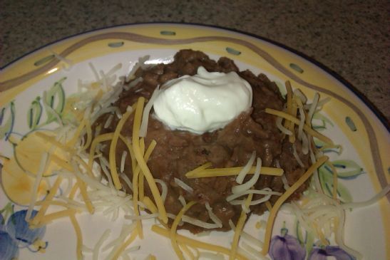 No Fry Refried Beans