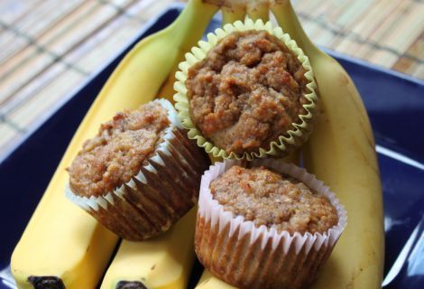 Grain Free Banana Muffins with Chocolate Chips (Mini Sized)