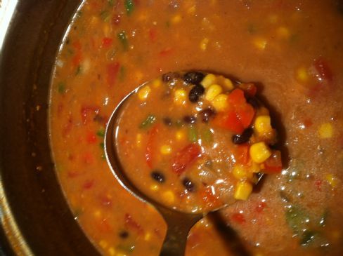 Enchilada Soup Recipe | SparkRecipes