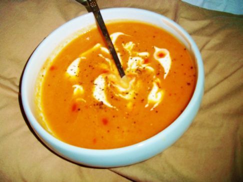 Red Bell Pepper Bisque