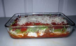 Veggie Baked Ziti from Cathe Freidrichs website