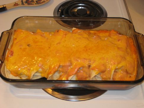 Chicken and Cheese Enchiladas