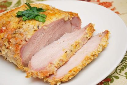 Herb Crusted Pork Tenderloin Recipe | SparkRecipes