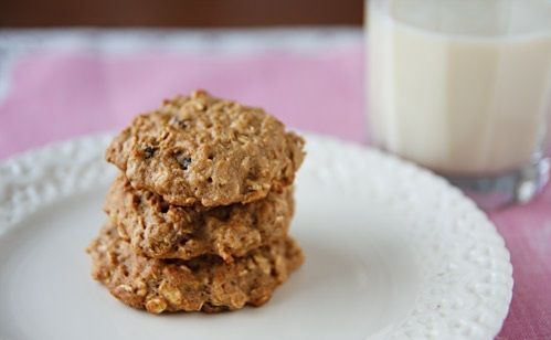 Banana-Maple Oatmeal Cookies