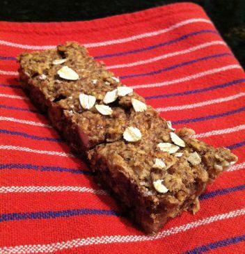 Almond Butter and Banana Breakfast Bars