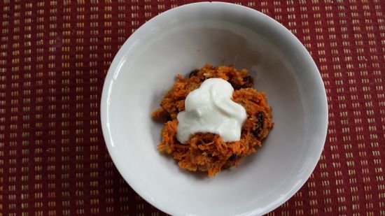 Carrot Cake Spoon Bread (lightened up)