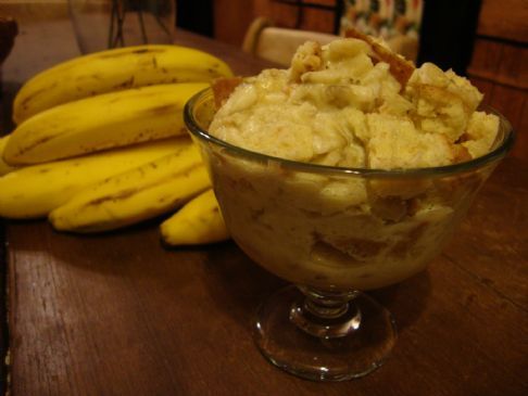 Microwave Bread Pudding 